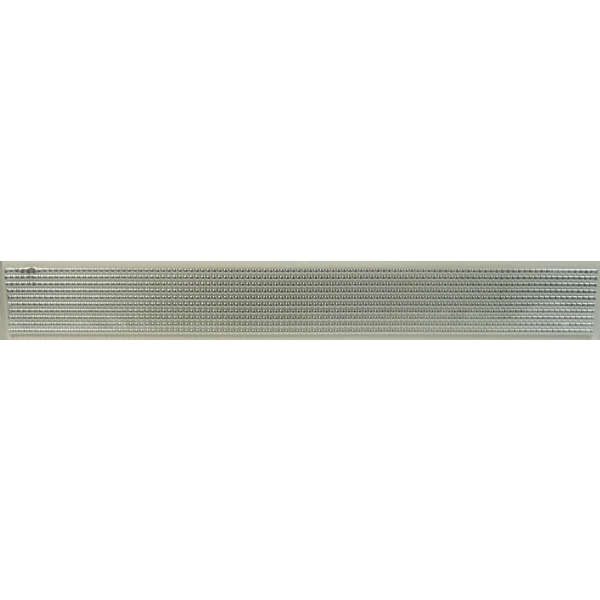 Perlstreifen silberfarbig, 10 Streifen L 25cm, B 3mm