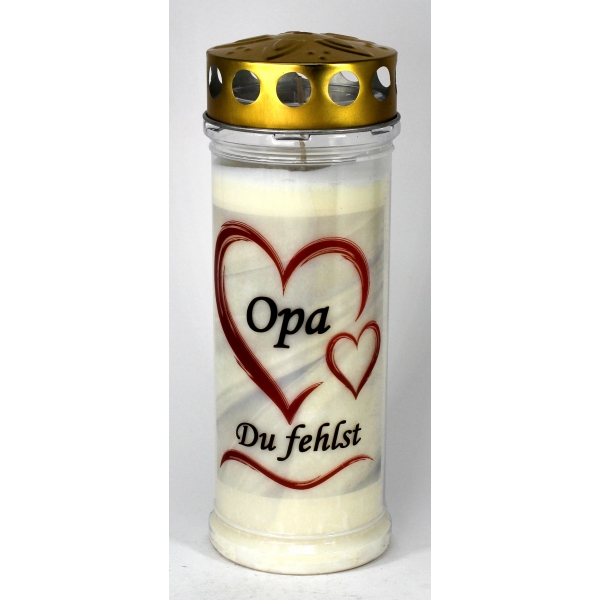 Grablicht,  Opa Du fehlst