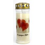 Grablicht Motiv Herz, In ewiger Liebe ...