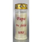 Grablicht, Papa Du fehlst uns... Grablicht, Papa Du fehlst uns...