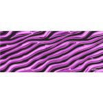 Wachsplatte strukturiert, schwarz fuchsia 25x10cm