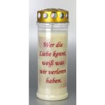 Grablicht, Wer die Liebe kennt weiß was wir