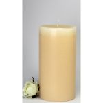 Moderne Rustic-Kerze Champagner, 15x8cm Moderne Rustic-Kerze Champagner, 15x8cm