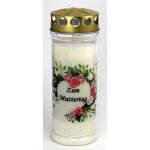 Grablicht, Rose - Alles Gute zum Muttertag Grablicht, Rose - Alles Gute zum Muttertag
