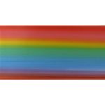 Wachsplatte Regenbogen Pastellfarben 20x10cm Wachsplatte Regenbogen Pastellfarben 20x10cm